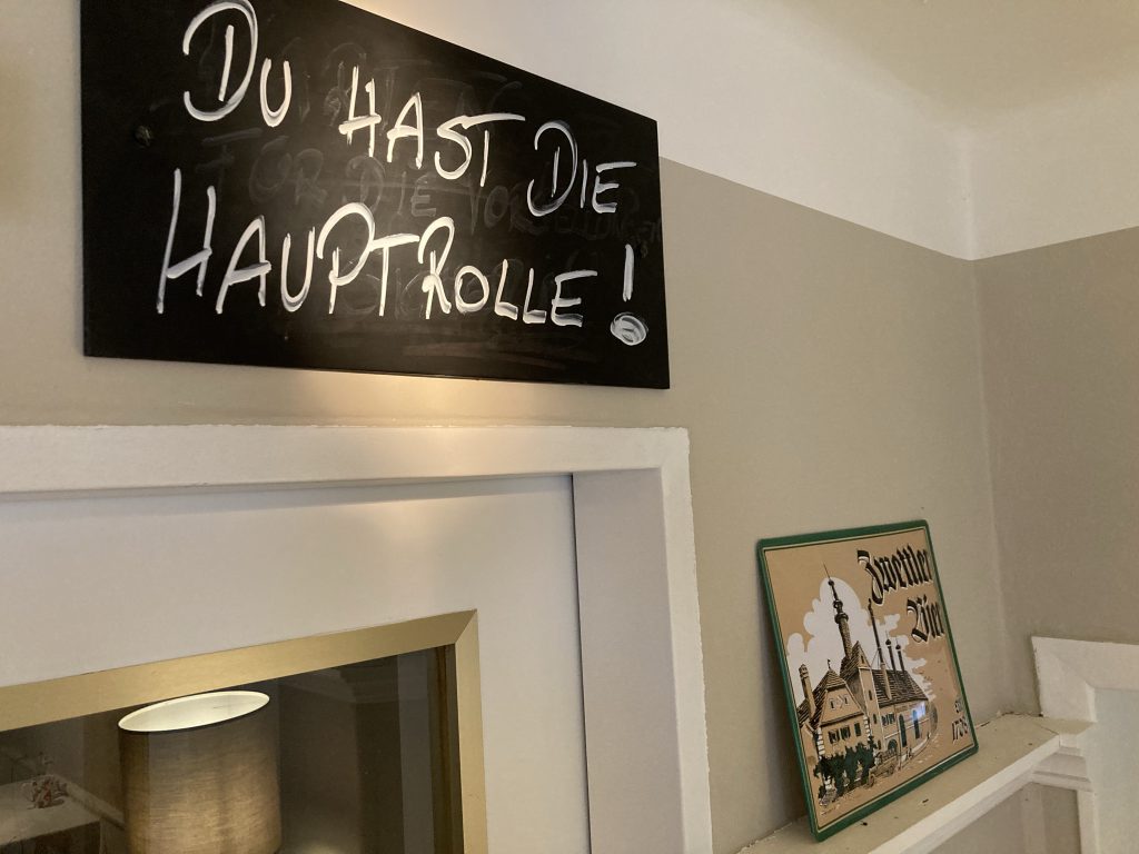 Du hast die Hauptrolle